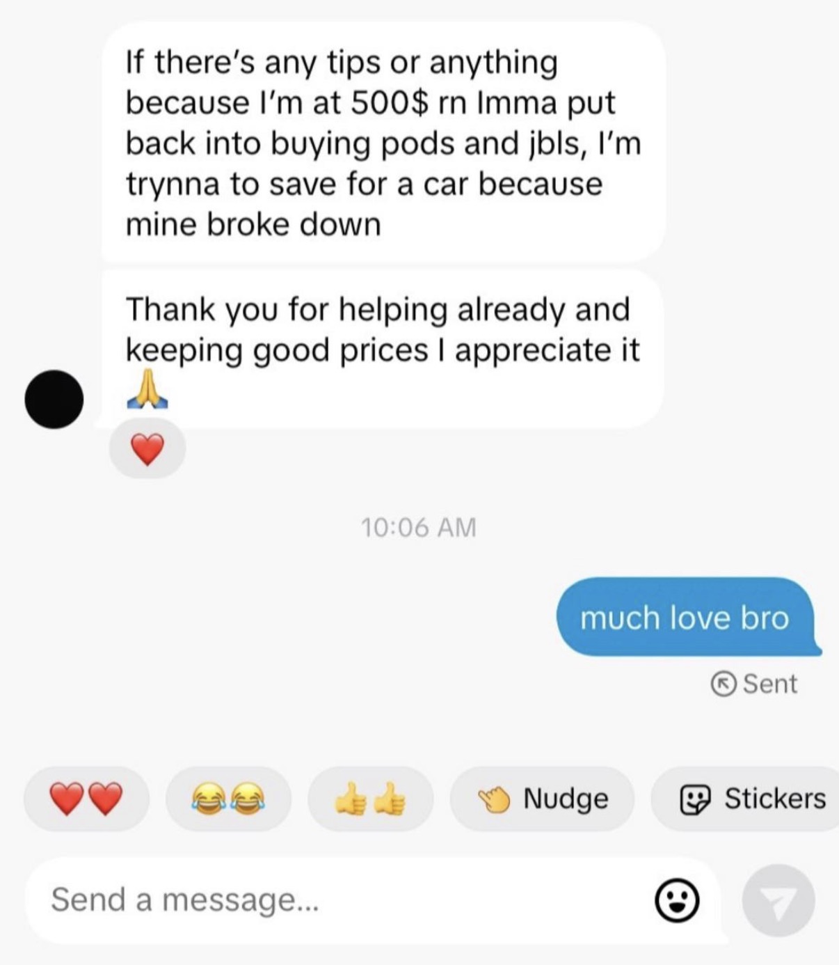 Customer review